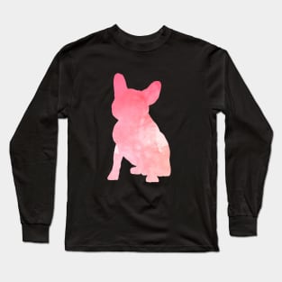 Pink Frenchie - French Bulldog Long Sleeve T-Shirt